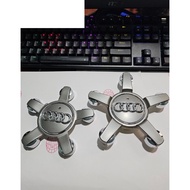 Audi A1, A3, A4, A4L, A6, A6L, A7, A8, A8L, C5, Q3, Q5, Q7 wheel cover Logo... - Price for 1 piece
