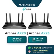 【3 YEARS WARRANTY】TP-Link Archer AX20 &amp; AX23 AX1800 WiFi 6 Gigabit Wireless Wifi Router 2.4G/5G Support All Telcos