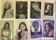 BLACKPINK Lisa Jennie Rose 小卡 拍立得