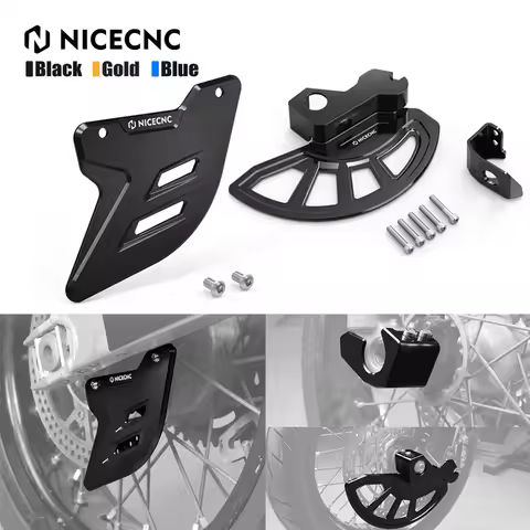NICECNC For Suzuki DRZ400SM DRZ 400SM DR-Z 400 SM 2005-2024 Motorcycle Front Rear Brake Disc Guard F
