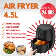 ✲On Hand Premium Quality Airfryer 4.5L Whole Chicken Best Selling No Oil Needed Non Stick