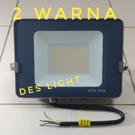 Lampu Sorot LED 50watt 2 WARNA