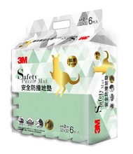 3M™ - 安全防撞地墊 9927E, 晨霧綠, 32 cm x 32 cm, 6片裝