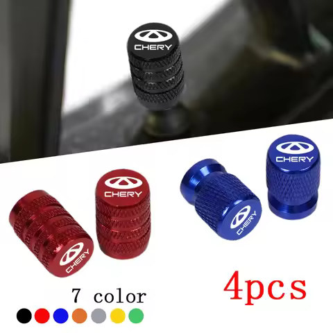 4PCS Car Wheel Tire Parts Valve Stem Caps Cover For Chery Tiggo 3 4 5 7 Pro 7Plus 8 Plus Arrizo 7 GX
