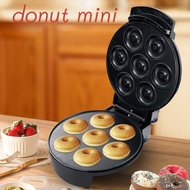 Donut Maker เครื่องทำโดนัทจิ๋ว เครื่องทำโดนัท เครื่องทำโดนัทจิ๋ว 7ชิ้น เครื่องทำโดนัทมินิ เครื่องทำโดนัทไฟฟ้า เครื่องทำขนม Donut Machine เครื่องทำโดนัทมินิ เครื่องทำโดนัทไฟฟ้า เครื่องทำขนม แม่พิมพ์เคลือบ Non-stick ขนมไม่ติดเตา ใช้งานง่าย