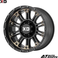 (1PC) KMC XD829 SATIN BLACK/DARK TINT HOSSll 18X9 6X139.7 ET0 SPORTRIMS SPORTRIM RIMS RIM WHEELS WHEEL