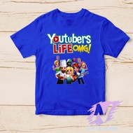 YouTubers life OMG t-shirt, mobile kids t-shirt