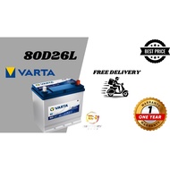 Bateri Kereta Varta Ns70L 80D26L-Bateri Toyota Estima,Vellfire, Alphard-Proton X70