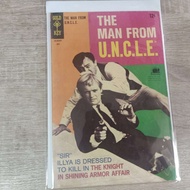 Man from U.N.C.L>E. 19 (1968 Gold Key comics) - G+ condition (TAPED)