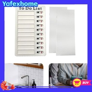 [YAFEXHM] My Chores Chart Memo Board Elder Care To Do List Planner Notes Reusable