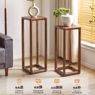 Storage Rack Indoor Floor Flower Stand Modern Simple Home Chinese Style Solid Wood Flower Pot Stand 