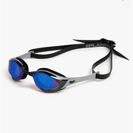 Genuine ARENA COBRA EDGE MIRROR SWIPE ANTI-FOG Blue Sliver Swimming Goggles.
