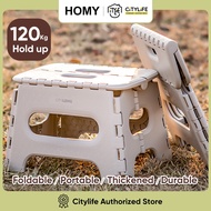 Citylife Portable Stool Foldable Stool Lightweight Chair For Home Outdoor Hold Up To 120kg