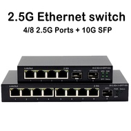 6-Port / 9-Port 2.5Gb Ethernet Switch 2 10G SFP+ Port And 4-Port /8-Port