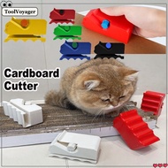 3D Printed Cardboard Cutter Corrugated Paper Trimmer for Cat Scratchers Precision Cardboard Cutting 