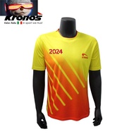 Kronos Referee Shirt Uniform 2023 Training Jersey Official New Bola Sepak Kelabu Custom Men Football Soccer Jersi Fustal Kronos Men's Olympic Collection Jersey