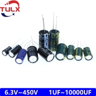 6.3V10V 16V 25V 35V 50V 400V 450V Aluminum Electrolytic Capacitor 100UF 220UF 330UF 470UF 680UF 1000