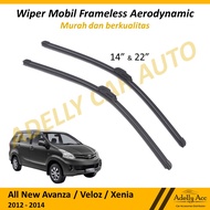 Wiper Kaca Depan Mobil Frameless Mobil All New Avanza dan Xenia (2012 - 2014)