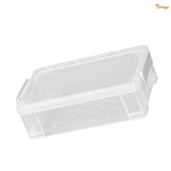 TER Multifunctional Pencil Box Clear Pencil Case  Capacity Colored Pencil Box