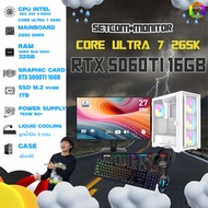 SETCOM+MONITOR BONMECOM2 ครบเซ็ตพร้อมจอ / INTEL CPU CORE ULTRA 7 265K / RTX 5060TI 8GB / Case เลือกแ