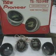 tweeter dome pioneer second ts t031prs 25mm 150w kondisi masih bagus