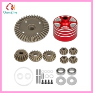 [lzdxwcke2] Differential Case Gear Set Replace Parts RC Car Channel Upgrade Parts for 1/10 MB 01 TT 