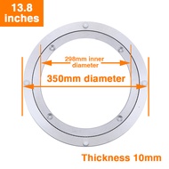 Turntable Plate Table Smooth Swivel Plate Rotating Table Aluminium Alloy Rotating Bearing Turntable 