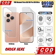 Hydrogel Clear/Spy Huawei Pura 80/80 Pro/80 Ultra Anti-Scratch Anti-Fungus Front Back hp