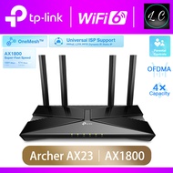 TP-LINK Archer AX23 AX1800 Dual Band 2.4Ghz +5 Ghz WiFi 6 Router Smart Connect Onemesh