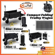 210L Wagon Trolley Foldable Trolley Stroller Wagon Outdoor Trolley Wagon Heavy Duty Shopping Trolley