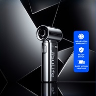 JISULIFE Life9 Chrome Mini Handheld Fan 5000mAh | High-Speed Turbo Pocket Fan | Portable USB Recharg