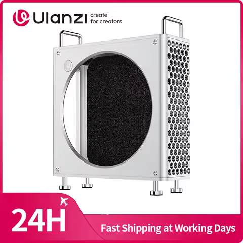 Ulanzi QT01 Aluminum-alloy Case for Mac Mini M4/M4 Pro with Sleek Hollow-out Rear to Rapid Cooling