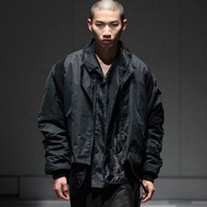 9成新｜(A)crypsis® 18AW 三穿式防水MA-1風衣外套 黑色S號