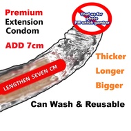[PANJANG & BESAR] Bigger Longer Condom Enlarge Condom Penis Sleeve Kondom Pembesar & Tahan Lama Ring