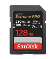 128 GB SD CARD (เอสดีการ์ด) SANDISK EXTREME PRO SDXC UHS-II CARD (SDSDXEP-128G-GN4IN)