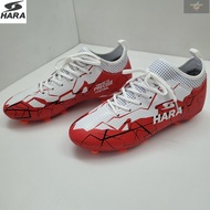 รองเท้าฟุตบอล รองเท้าสตั๊ด HARA รุ่น F20 สีขาวแดง SIZE 39-46