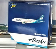 GeminiJets 1:400,飛機模型,Alaska Airlines 阿拉斯加航空 A320,GJASA2042