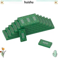 HUISHU 20pcs Small Pellet Block Accessories, Green Money Building Blocks Toys,  Funny Dollar USD Mil