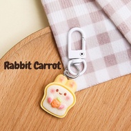 KAWA Gantungan Kunci Bahan Resin Motif Biskuit Lucu Keychain Bag Charm Biscuit Bread Cute Ganci