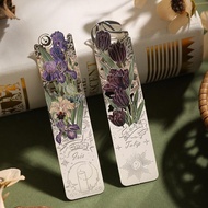 1PC Metal Bookmarks , Hollow Flower Bookmark For Book Lovers Writers Readers Children Teens For Wome