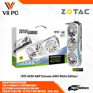 ZOTAC GAMING GeForce RTX 4090 RTX4090 4090 AMP Extreme AIRO White 24GB GDDR6X IceStorm 3.0 Edition G