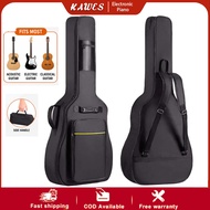 Guitar Case Bag 38-41inch Waterproof Oxford Cloth Full-Size Zipper Pockets Carry Soft Guitar