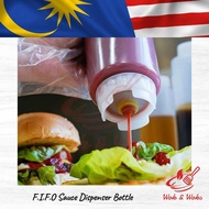 F.I.F.O Condensed Sauce Dispenser Bottle/FIFO Squeeze Bottle / Botol Dispenser SoS Pekat F.I.F.O