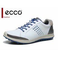 【Ready Stock】ECCO golf men's and women's outdoor sports and leisure training shoes white blue 36-44.