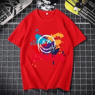 [COD] T Shirt Lelaki Plain Graphic Tee Cotton Tshirt Men Baggy Unisex Fit Baju Murah Hitam Kemeja