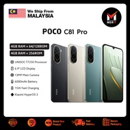 Poco C81 Pro Smartphone | Unisoc T7250 | 6.9" IPS LCD Display | 6000mAh Battery