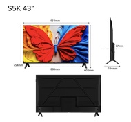 2025 NEW | TCL S5K QLED TV | 32 40 50 inch | Dolby Audio | HDR 10 | AI Smart 2K Google TV