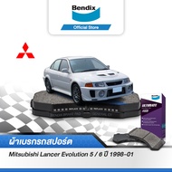 Bendix ผ้าเบรค MITSUBISHI Lancer Evolution 5 / 6 (ปี 1998-01) รหัสผ้าเบรค (DB1478DB1238)