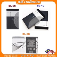 Rechargeable battery BL-5C BL-5B BL-4C Li-ion phone battery electronic device