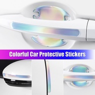 14Pcs Universal Car Door Anti Collision Strip Door Handle Protector Durable Door Edge Protector Anti Scratch Sticker Suitable For All Car Model